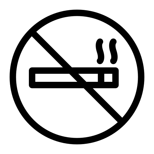 no smoking house icon